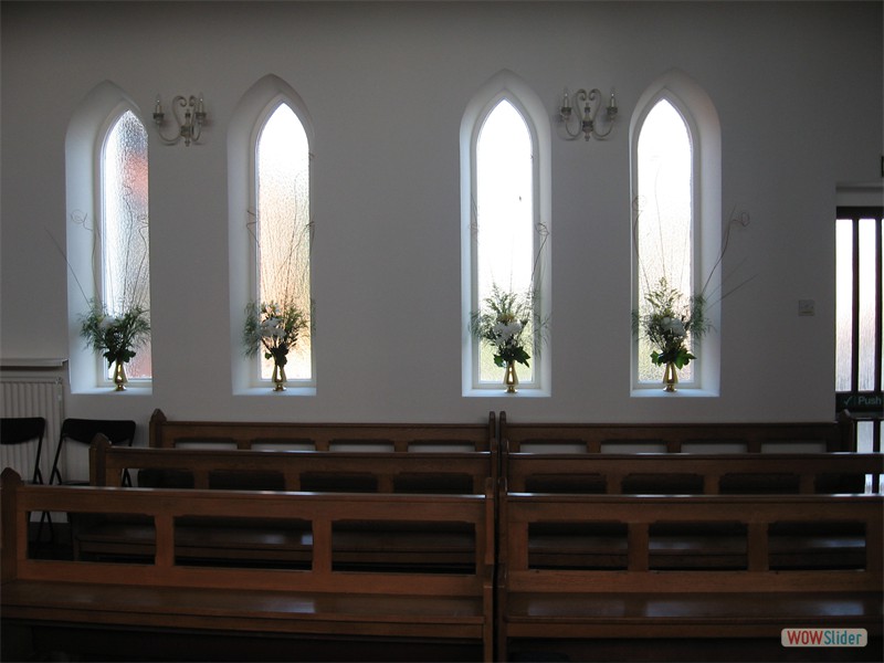 Our Lady and St John The Baptist Church - pews