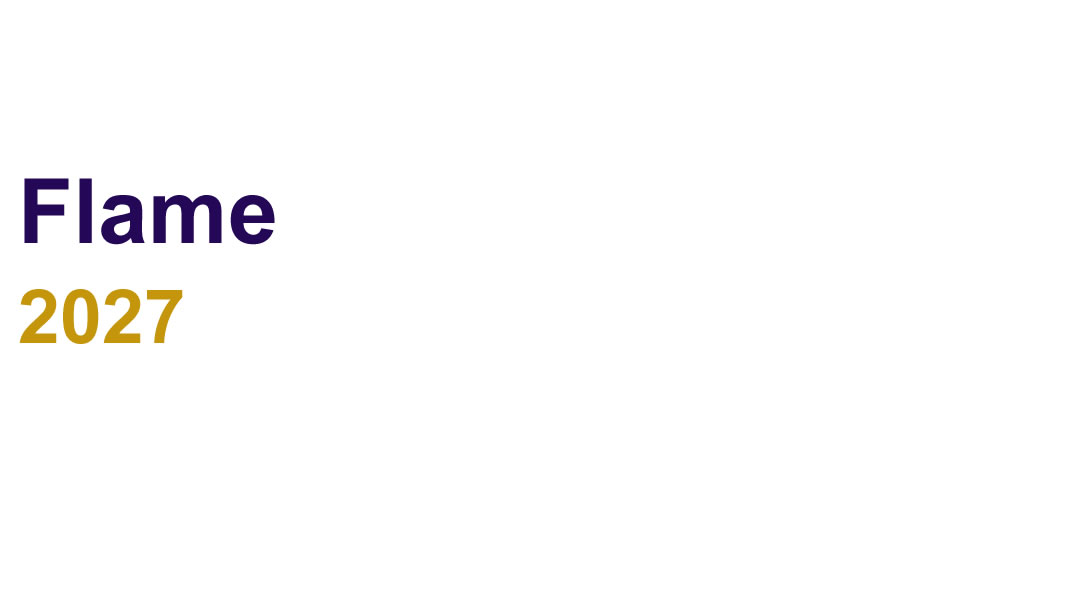 Illustrative graphic reading Fame 2027