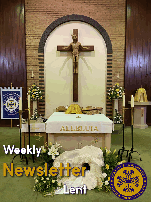 Picture of the altar at Our Lady and St. John The Baptist Catholic Church