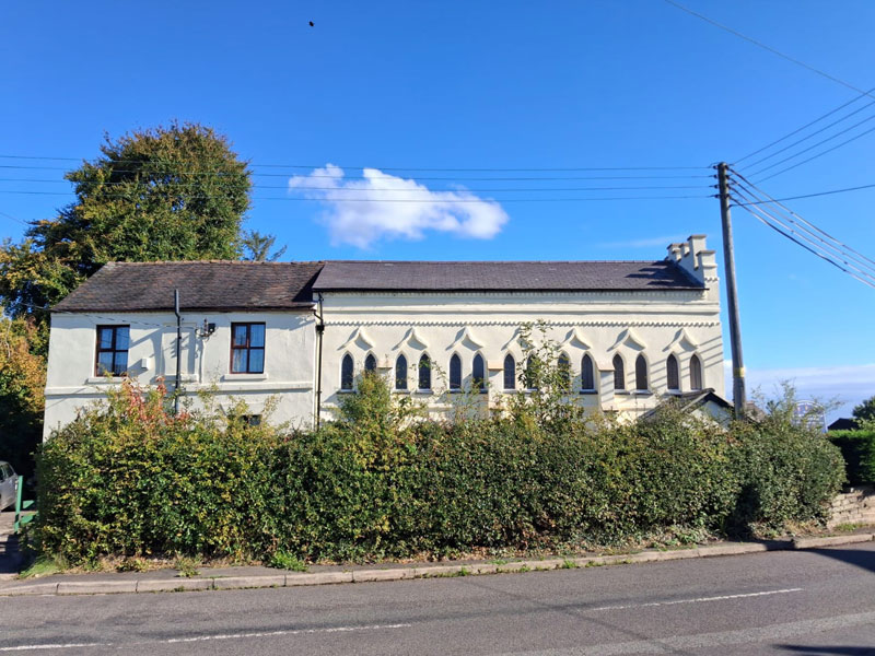 Front Exterior of Our Blassed Lady and St. John The Baptist in Ashley