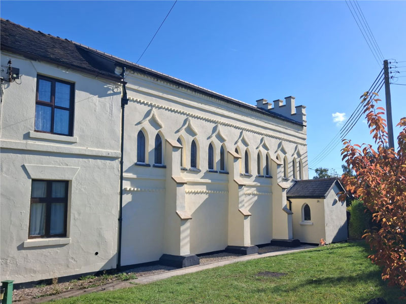 Front Exterior of Our Blassed Lady and St. John The Baptist in Ashley