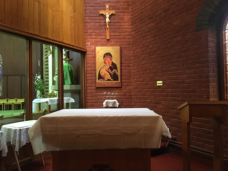 Our Lady and St. Werburgh Church Side Chapel