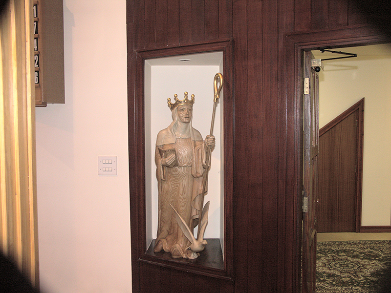 Statue of St. Werburgh